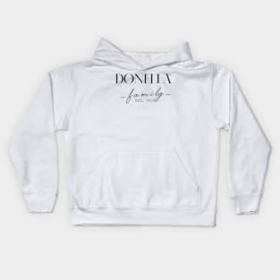 Donella Family EST. 2020, Surname, Donella Kids Hoodie